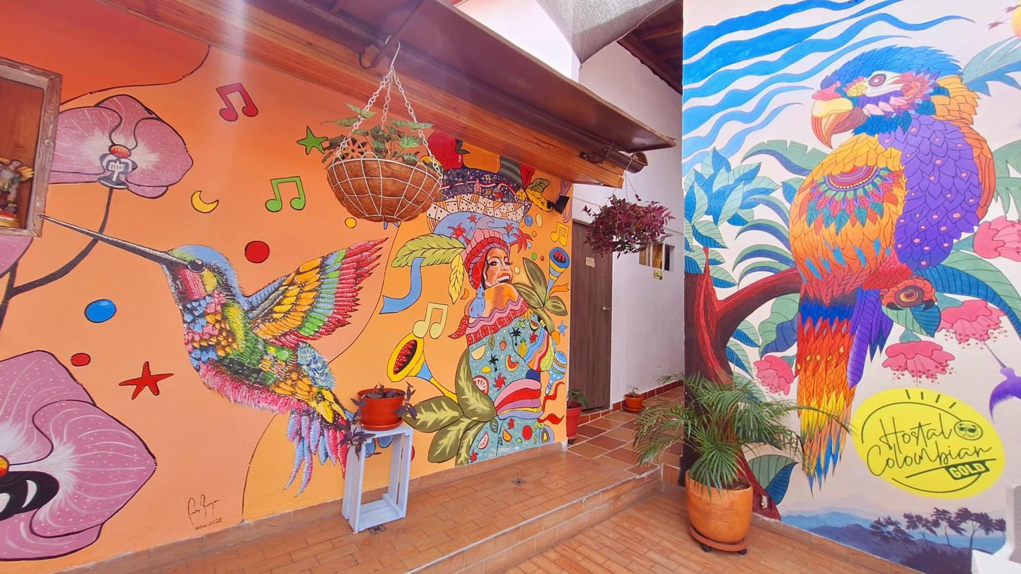 Hostal Colombian Gold San Gil Exteriör bild